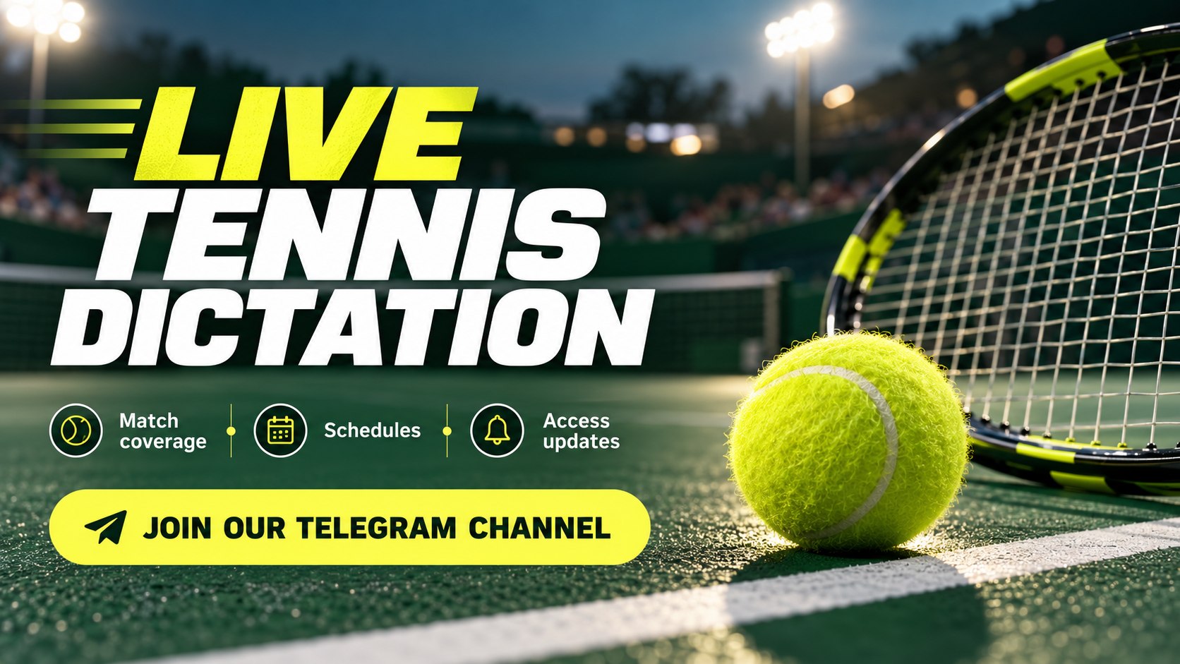 Tennis Courtsiding Dictation 🎾