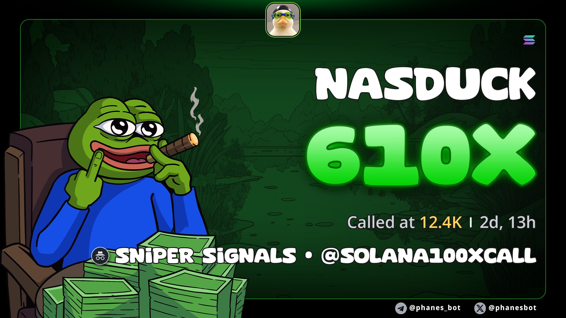 Solana100xcall - Premium Signals