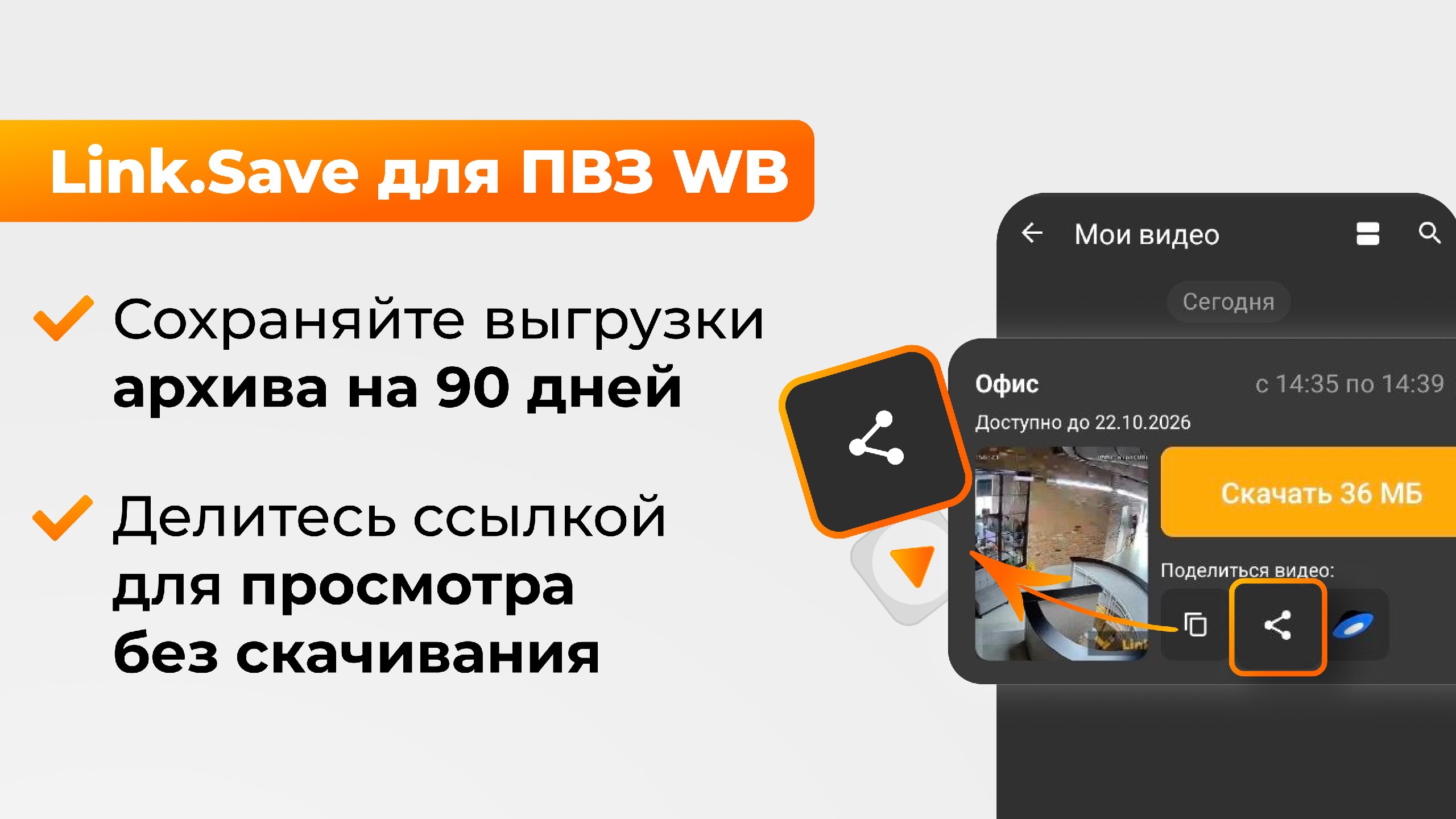 LinkVideo | Облачное видеонаблюдение