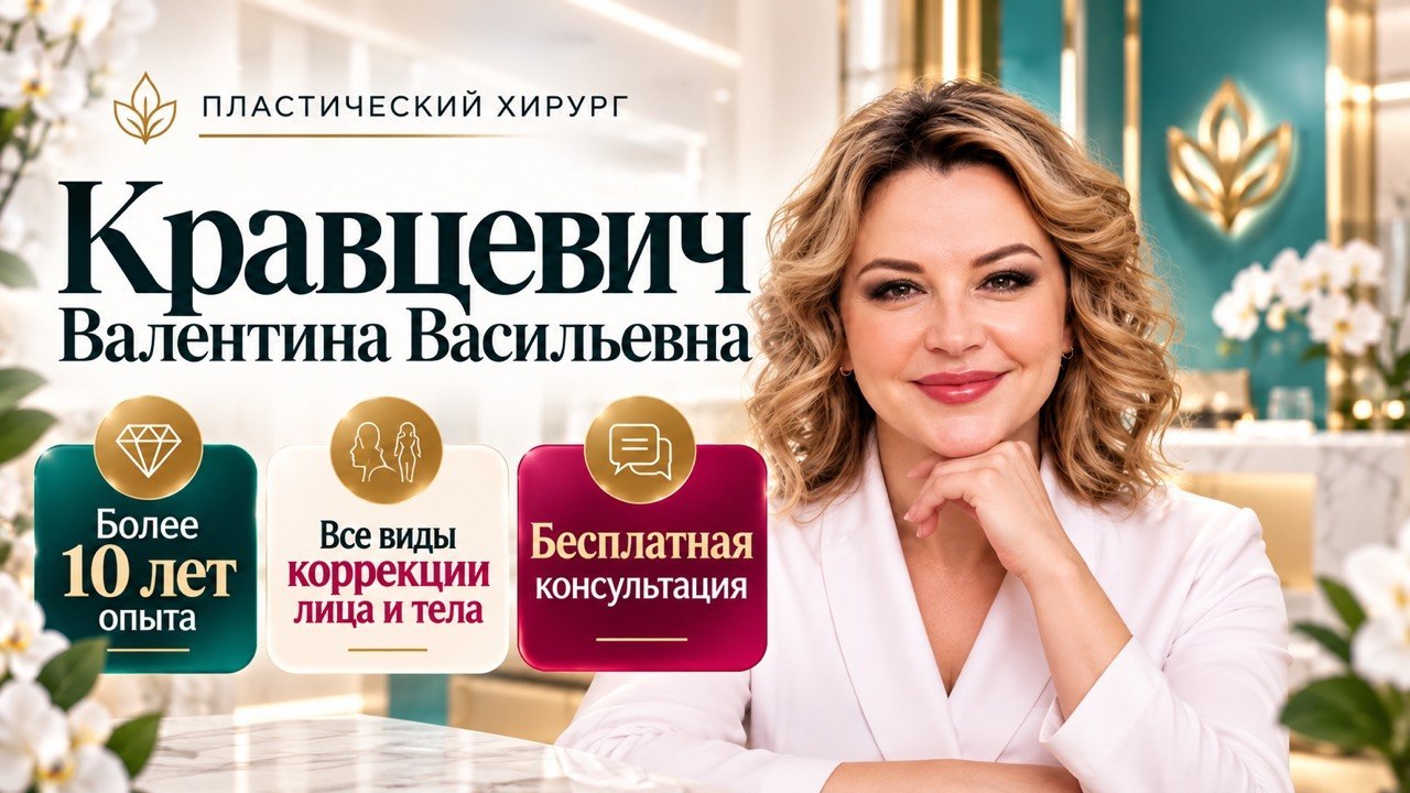 Пластический хирург Кравцевич Валентина Васильевна