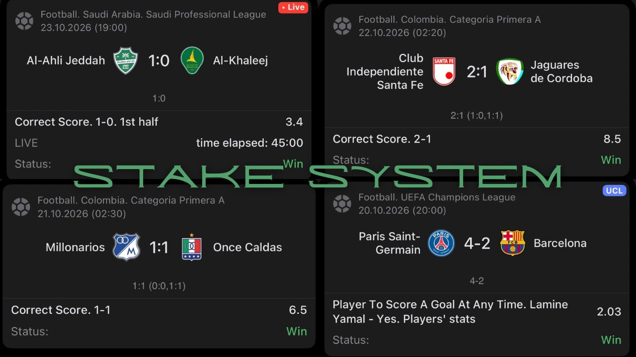 Stake System | Sports Picks