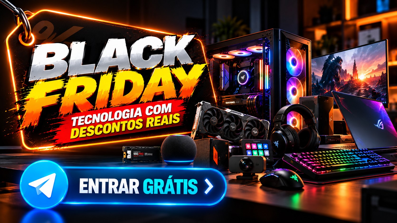 TECH & GAMES| OFERTA ESCOLHIDA