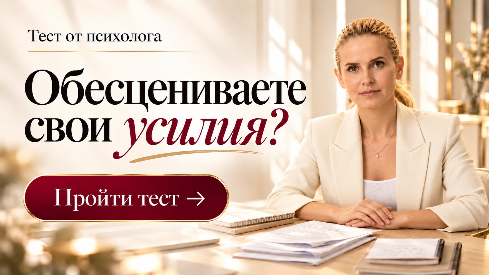 Узнать свой скрытый сценарий за 5 минут.