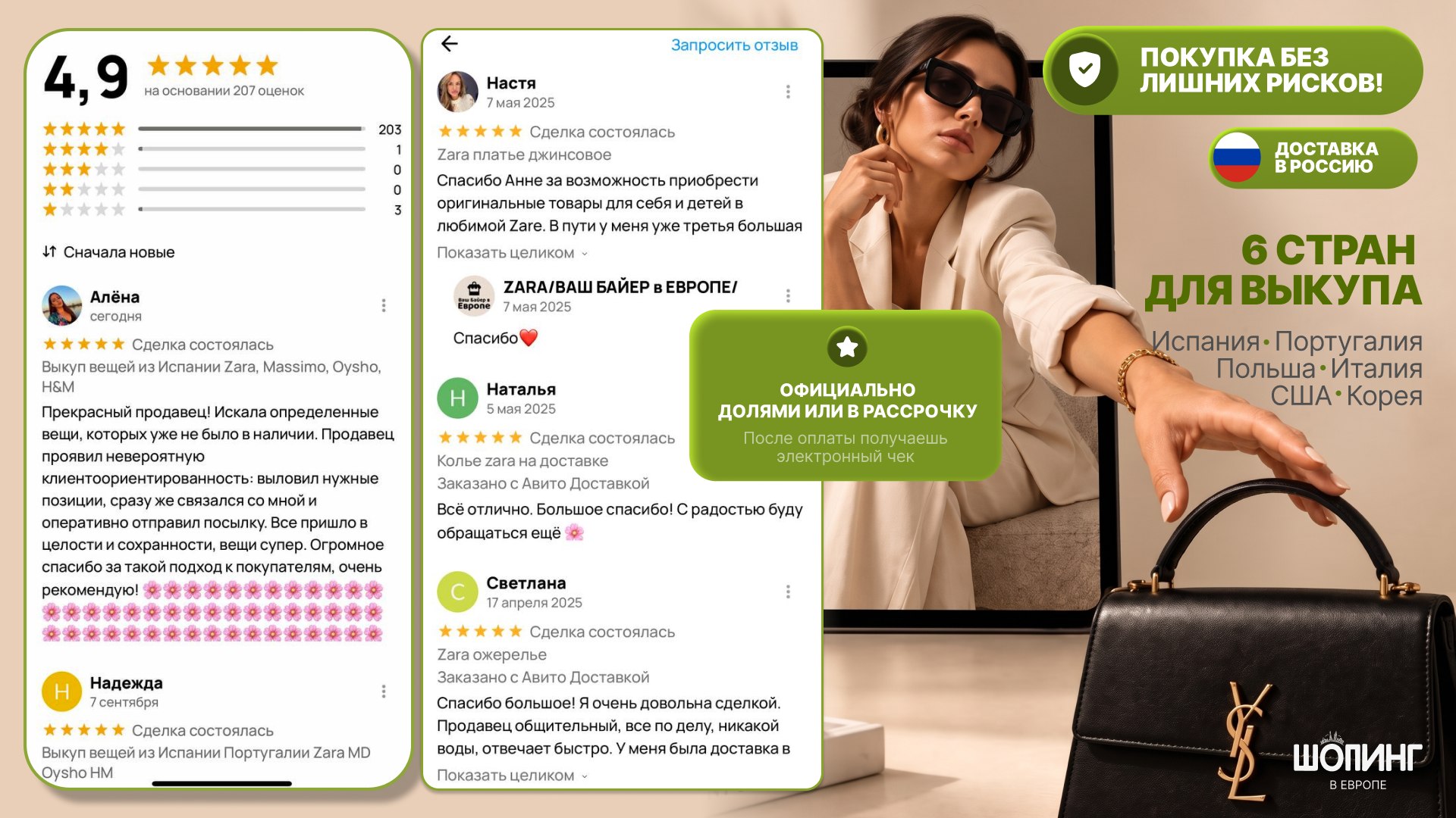 Ваш байер|Европа|Массмаркет|Премиум|Осознанный выбор