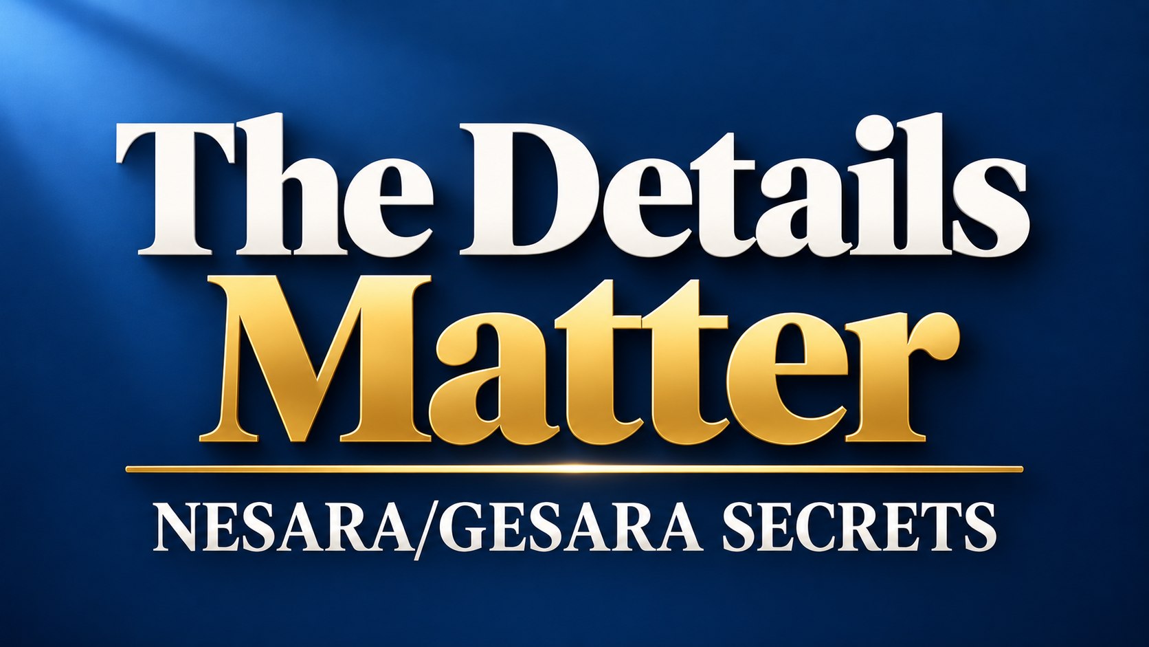 Nesara/Gesara Secrets