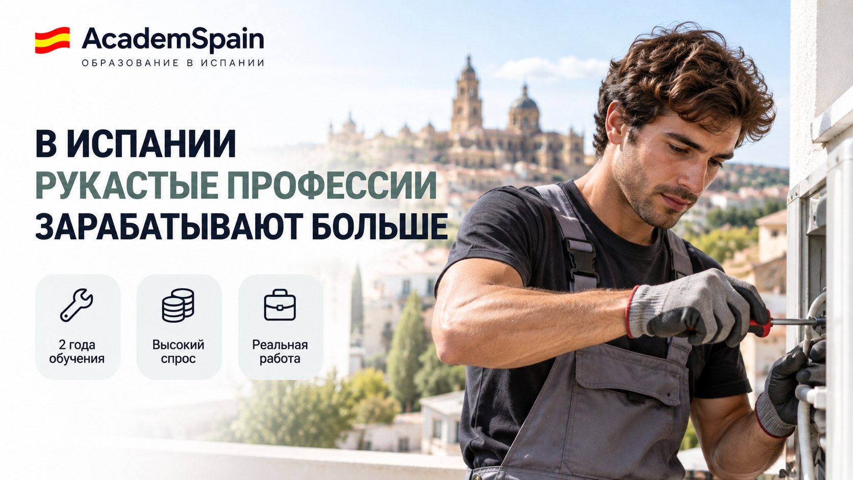 🇪🇸Образование в Испании. AcademSpain