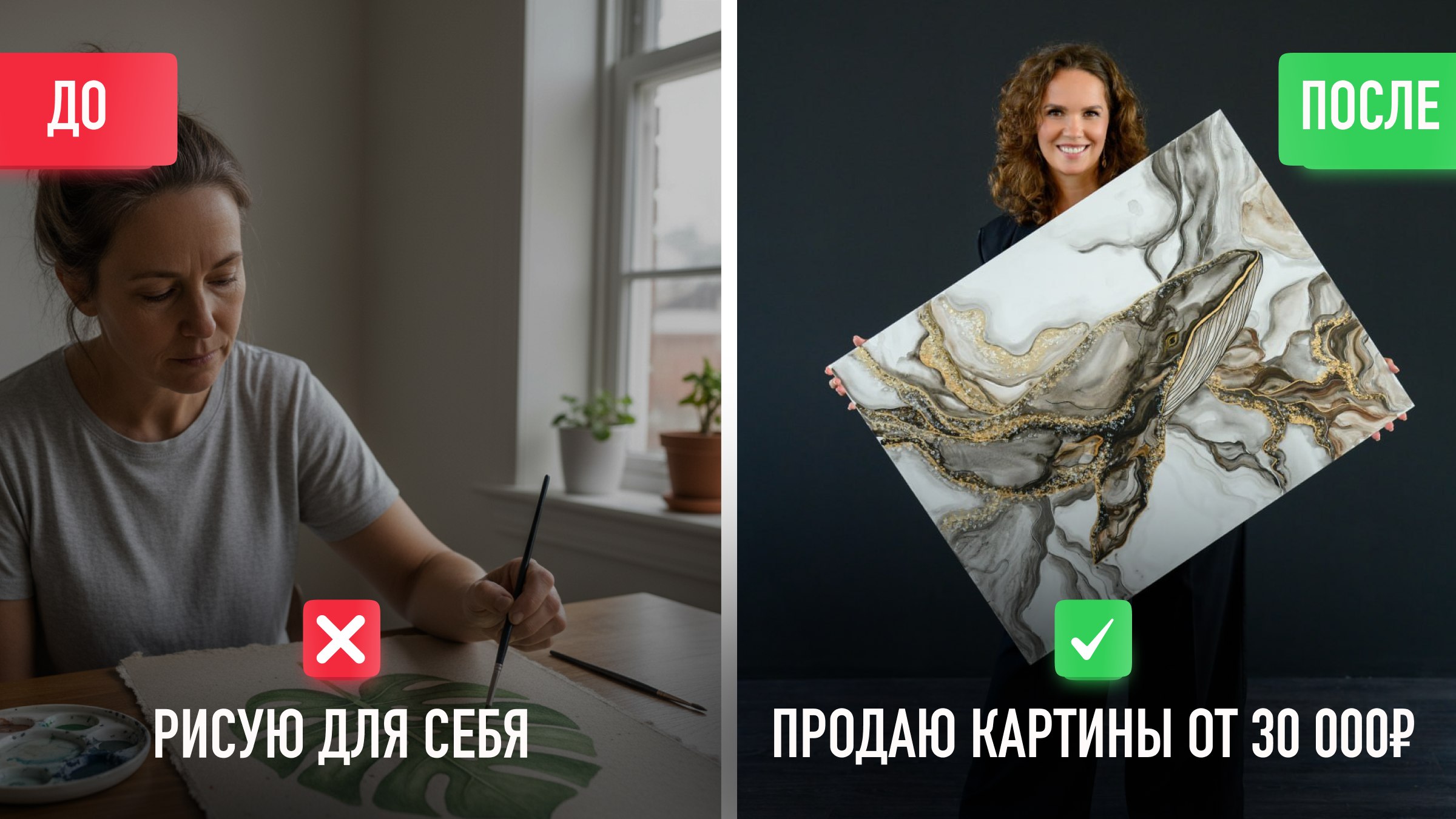 Зарабатывайте на картинах от 30к