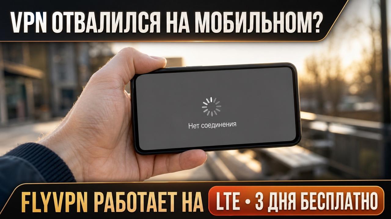 FlyVPN • Доступно всё