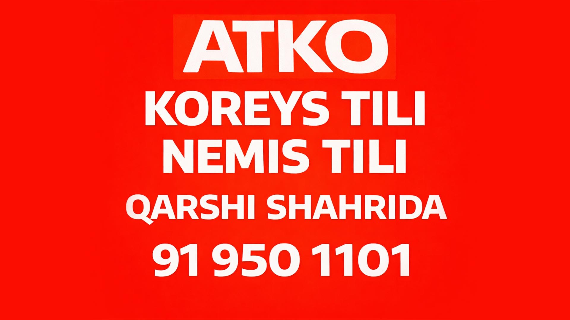 𝗔𝗧𝗞𝗢 ta'lim markazi