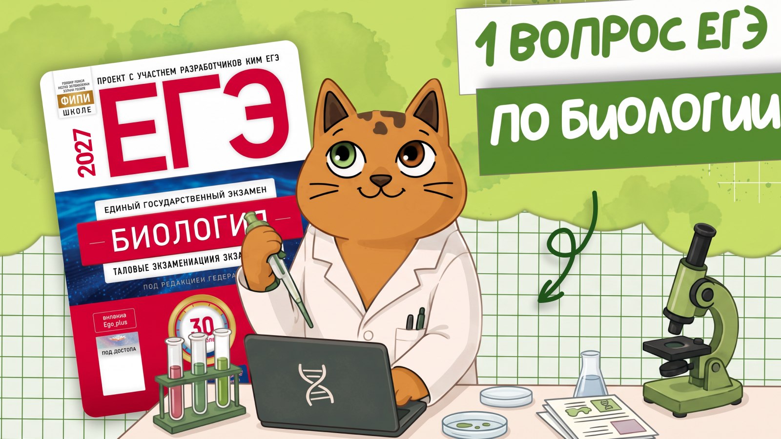 биология и котики / ЕГЭ ОГЭ Стадикэтс