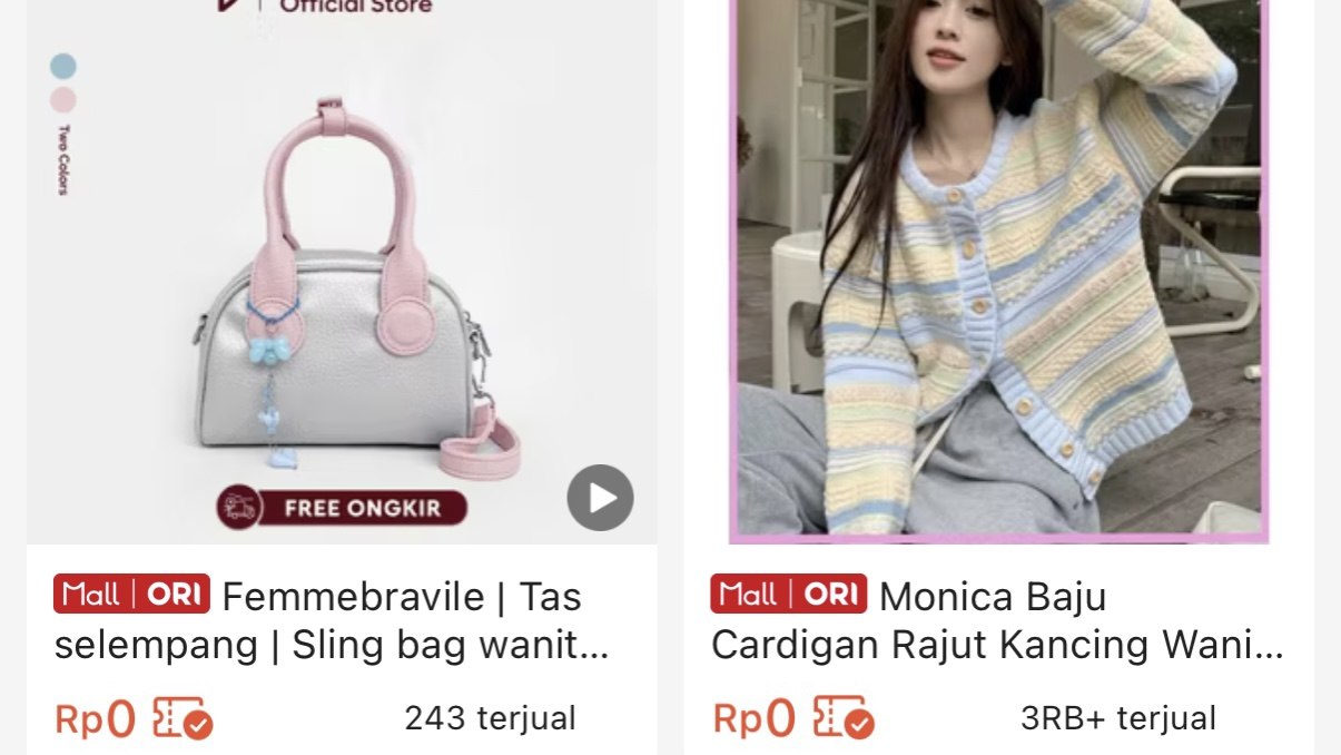 RACUN BELANJA SHOPEE