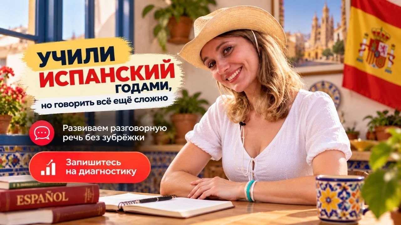 Испанский язык с Ольгой Беденковой. Для взрослых и подростков.