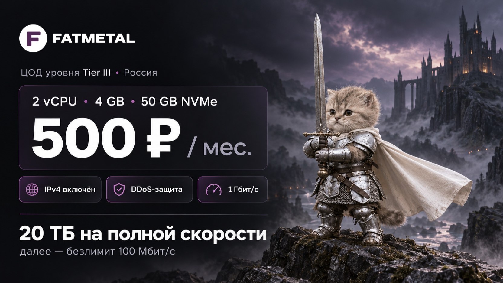 Рабочий VPS без переплат ⚡