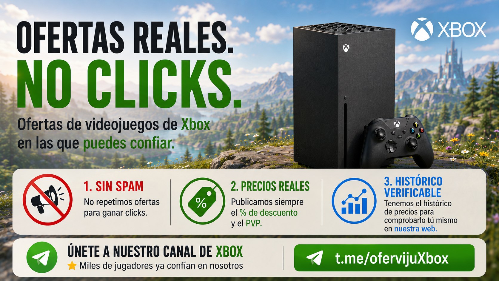 oferviju Xbox: Ofertas de videojuegos, consolas, juegos y accesorios para Xbox Series X|S y Xbox One