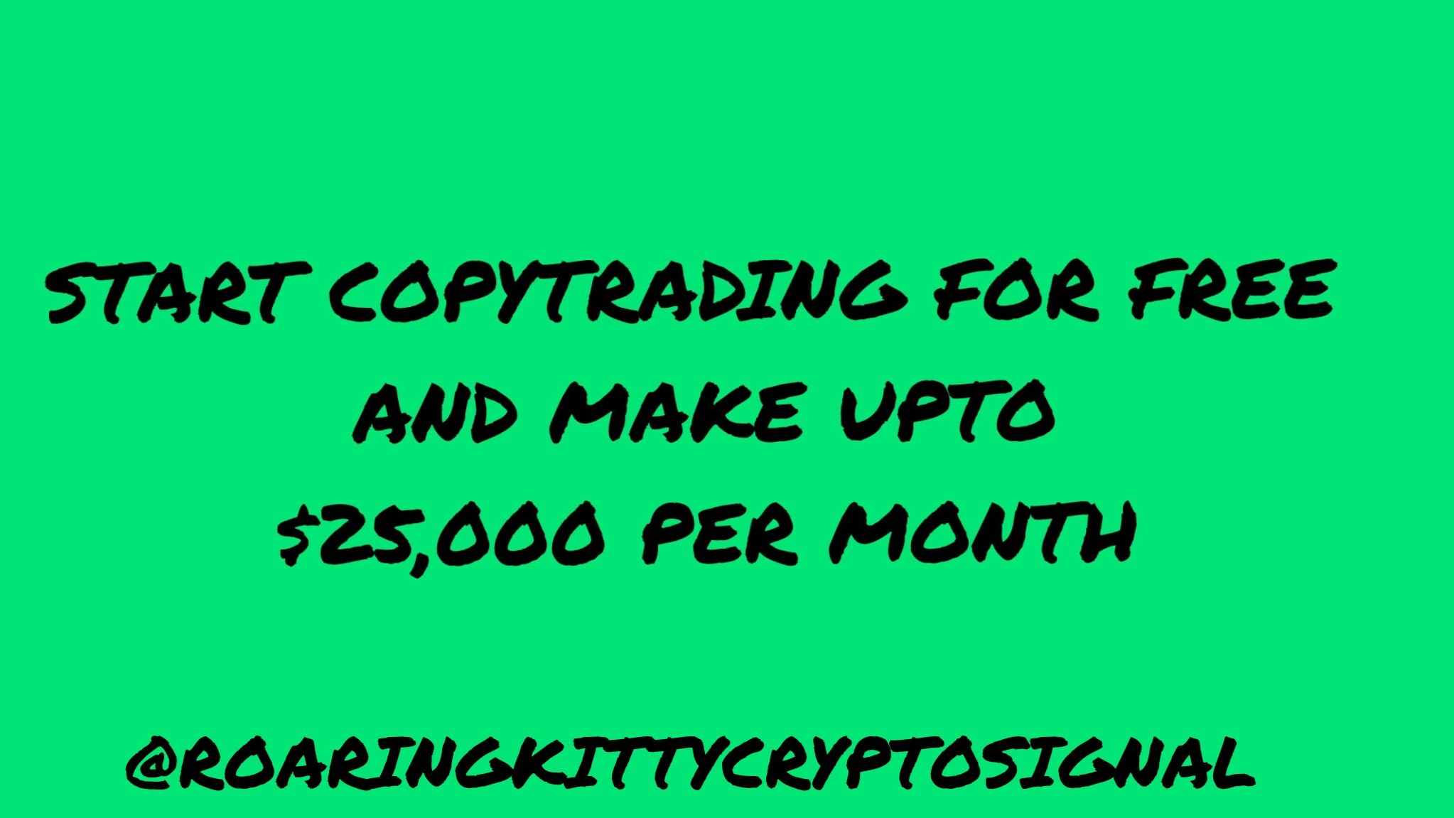 Roaring Kitty Signals