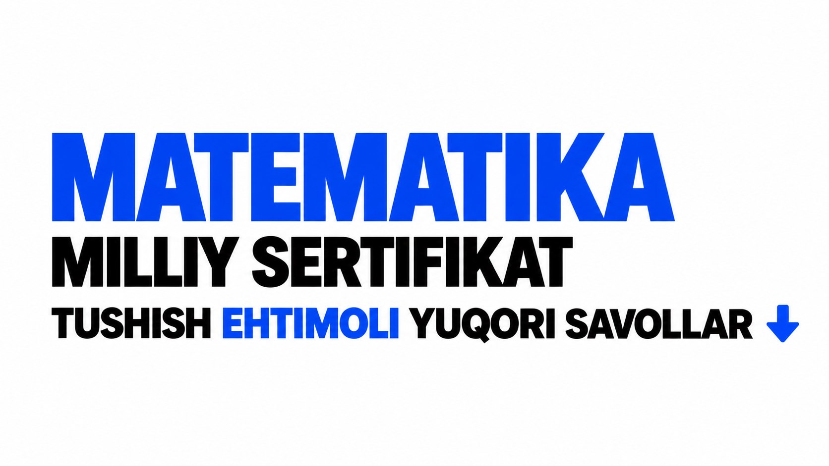 Ixtiyor Mirzaabdullayev ||Matematika