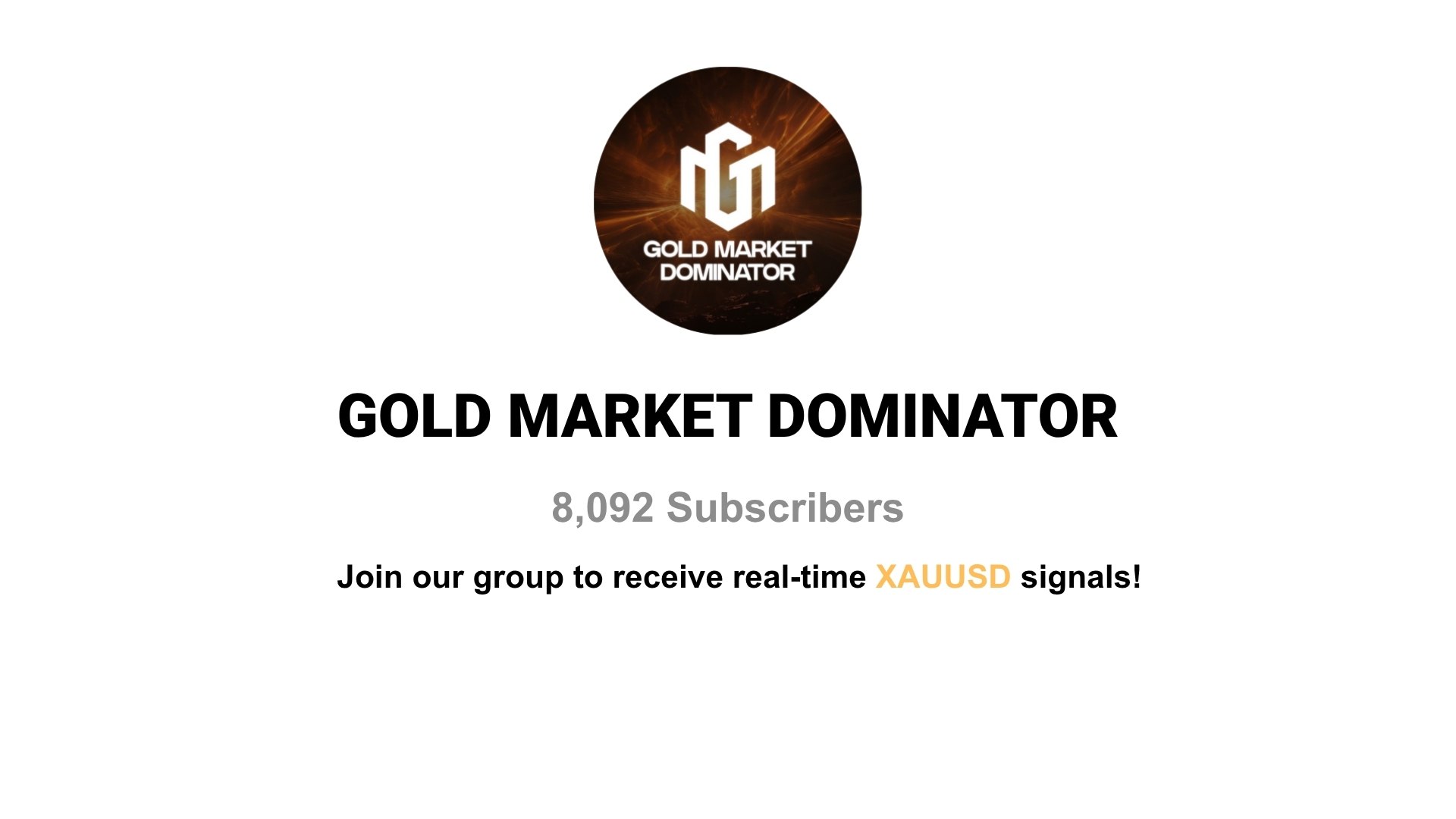 GOLD MARKET DOMINATOR