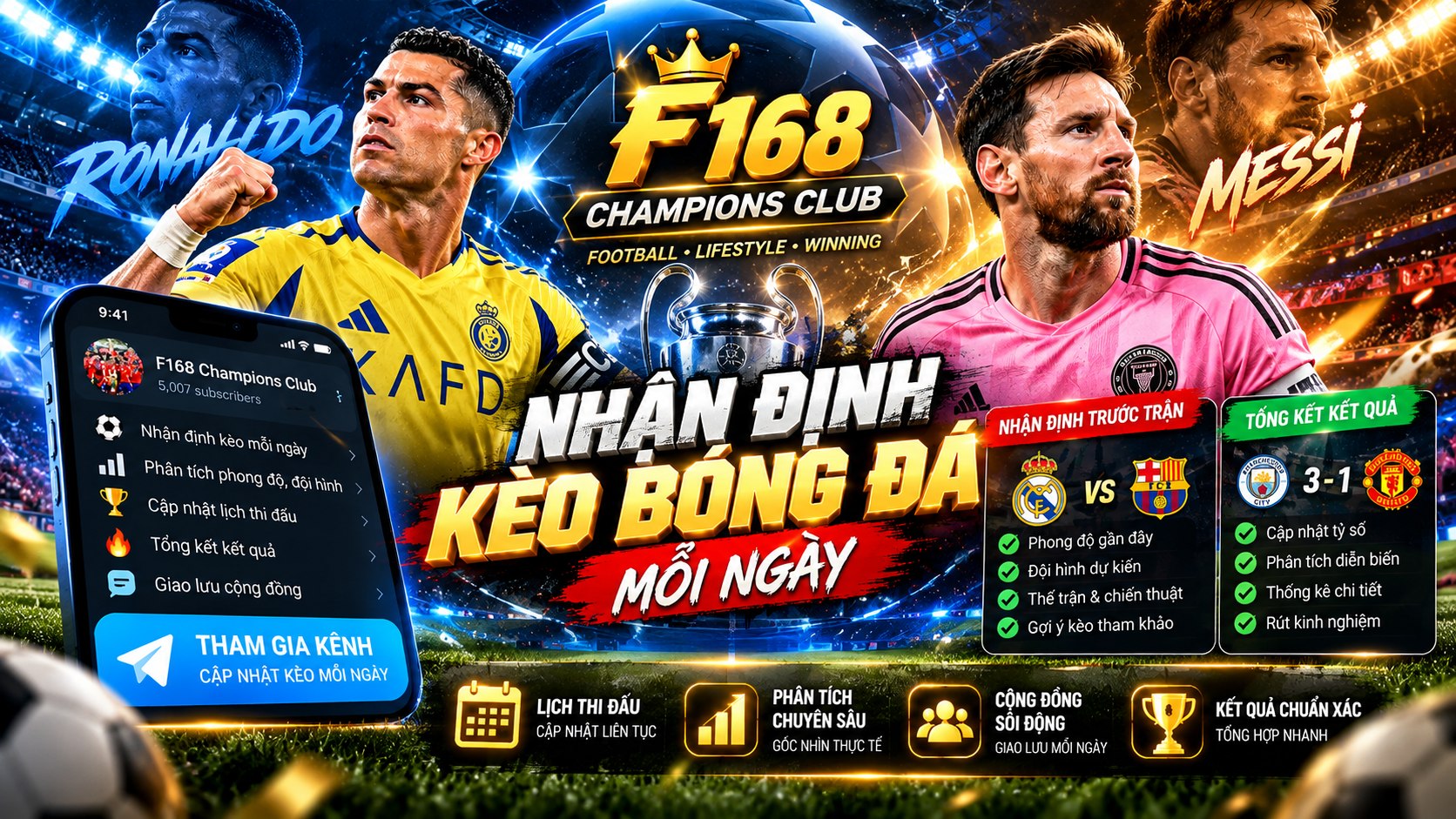 ⚽️ F168 Champions Club Football • Lifestyle • Winning.