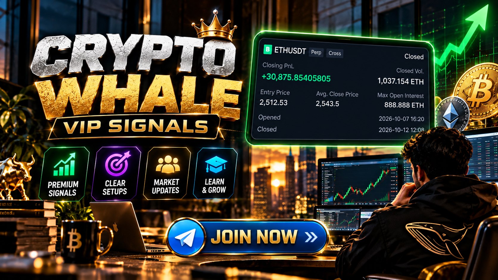 Crypto Whale Signals
