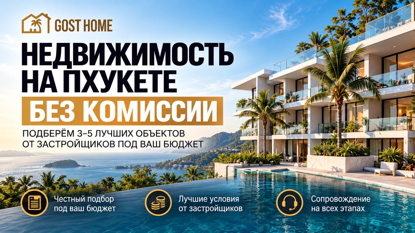 Недвижимость на Пхукете🏝️