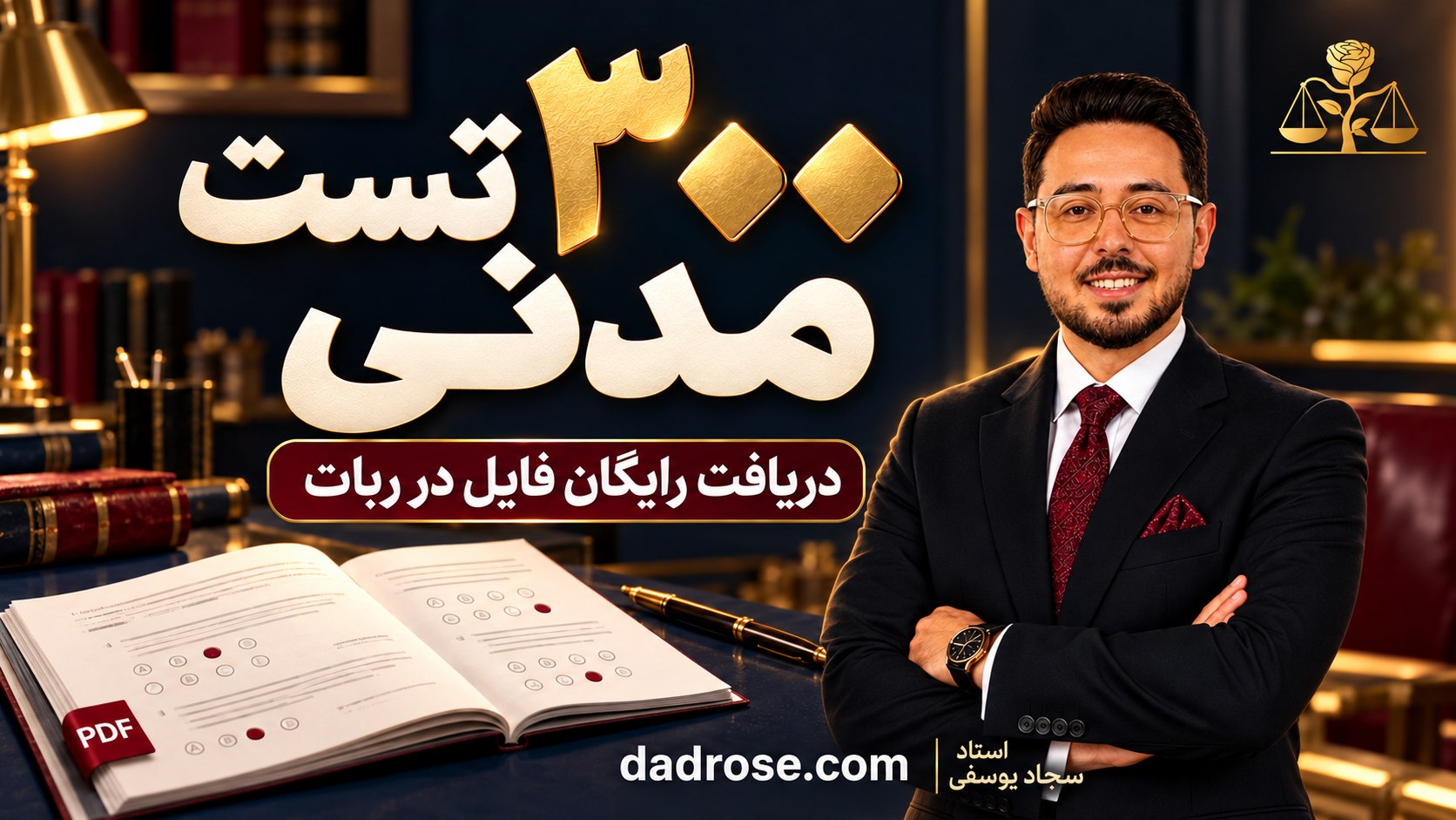 آموزش رایگان آزمون وکالت