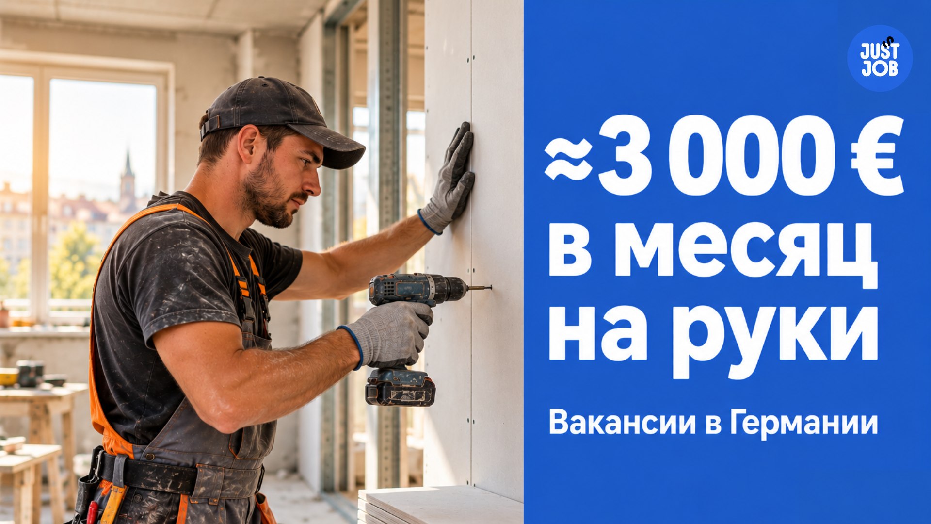 Работа в Европе Just Job🇪🇺