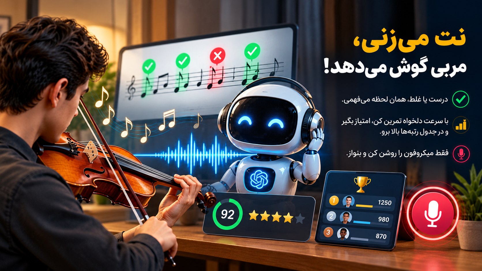Persian Violin Bot
