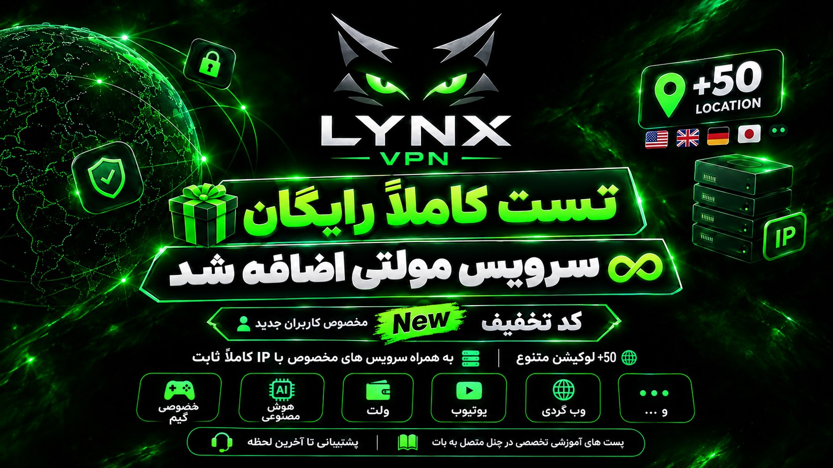 Lynx vpn bot
