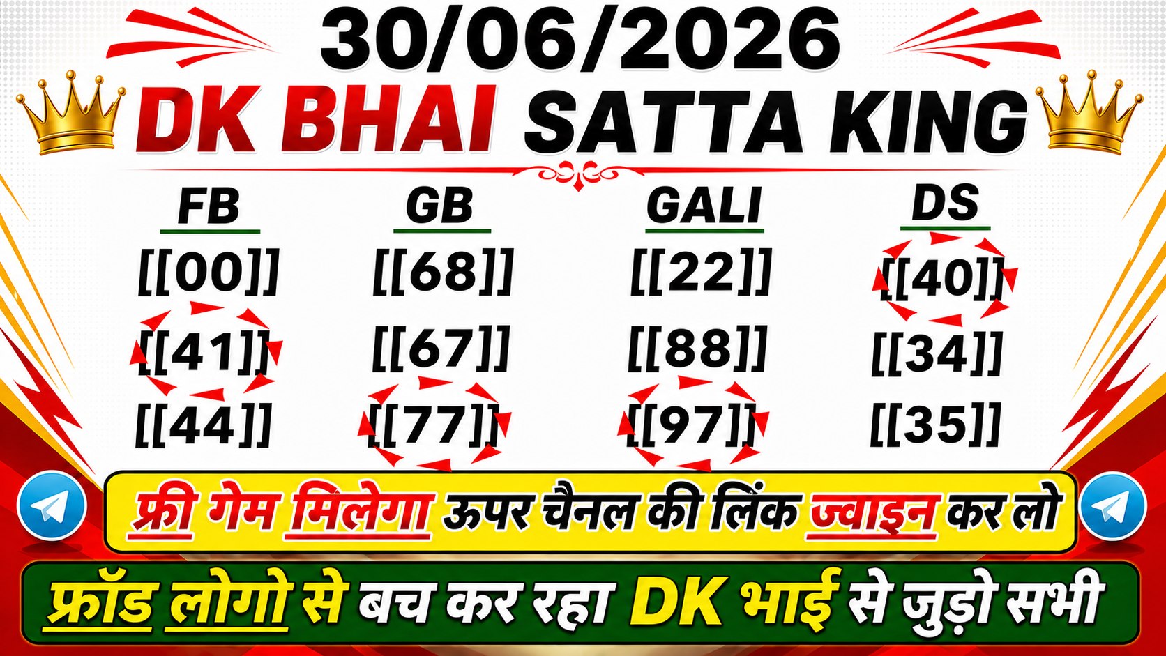 DK BHAI 1❤️ ( SATTA KING ) 👑💖